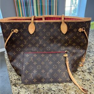 Authentic Louis Vuitton Neverfull bag